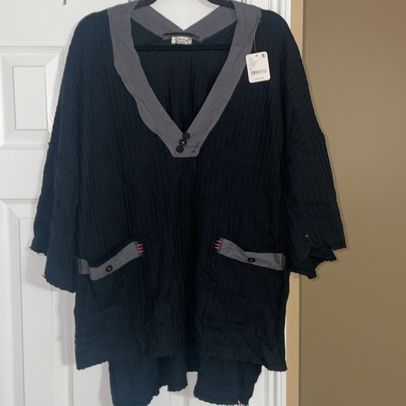 Free people Happy Mix Pullover-NWT - Picture 4 of 10